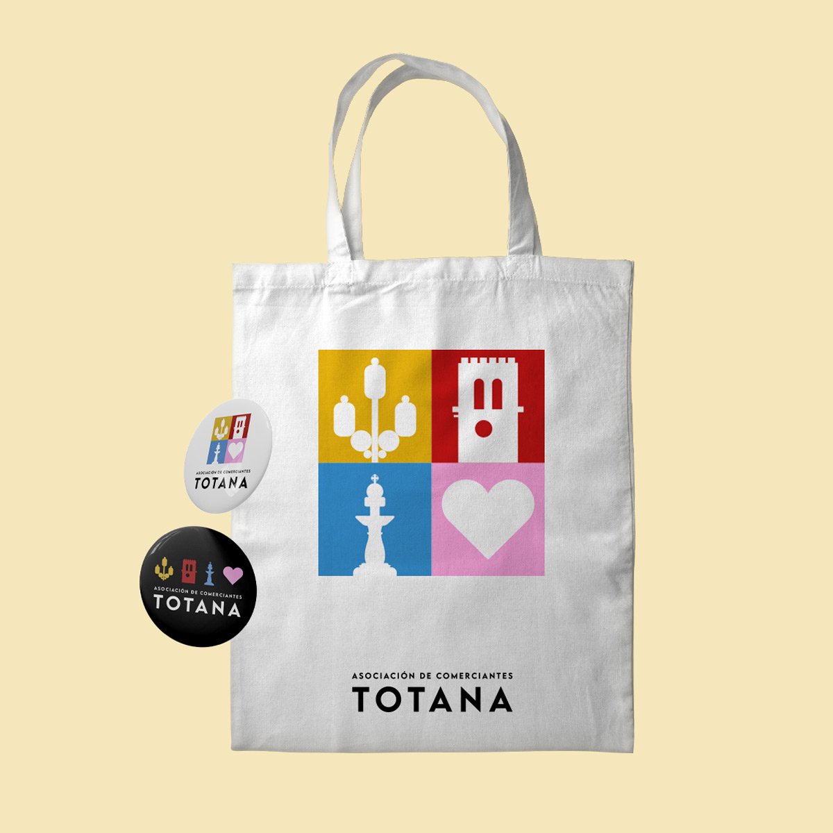 Restyling de logotipo para la Asociación de Comerciantes de Totana